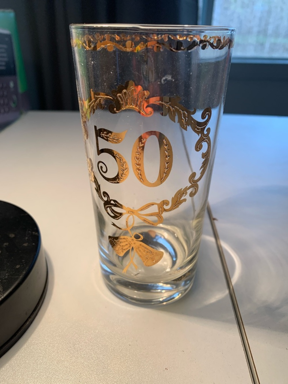 Culver Gold 50th Anniversary Highball Glass